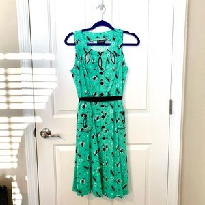 Voodoo Vixen Rockabilly/50’s Cat Dress